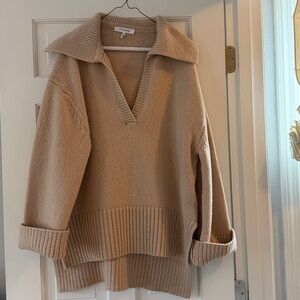 Frame Tan Sweater Size L